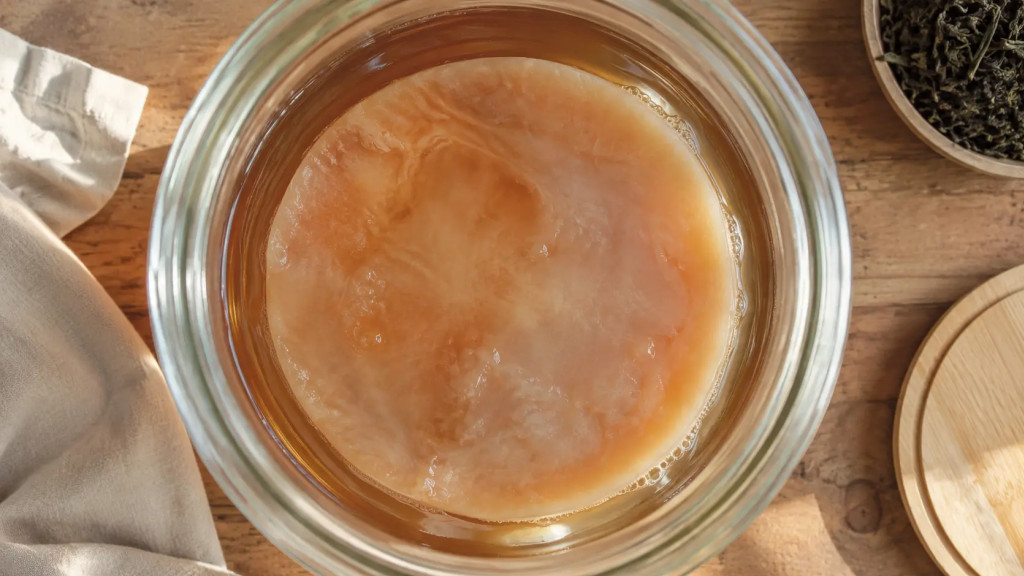 Kombucha-Pilz: Selber machen, pflegen & lagern (2026)