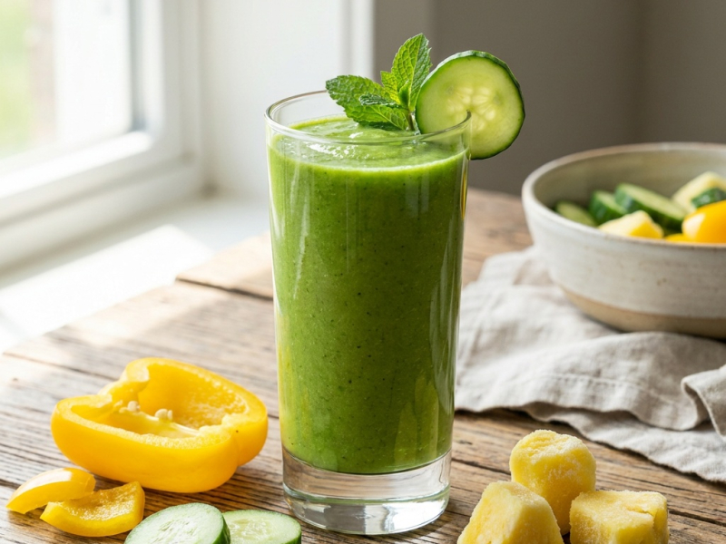 Un bon smoothie vert
