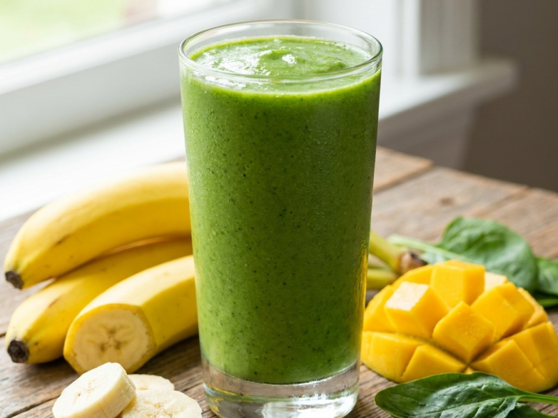 Batido verde energizante