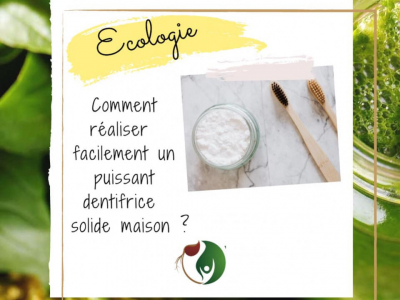 Recette de dentifrice solide 