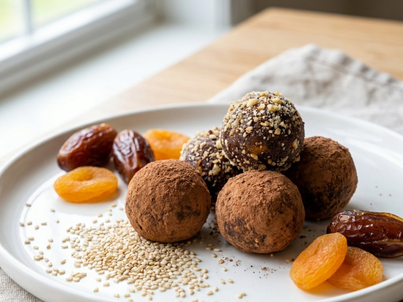 Bouchées chocolat-mangue