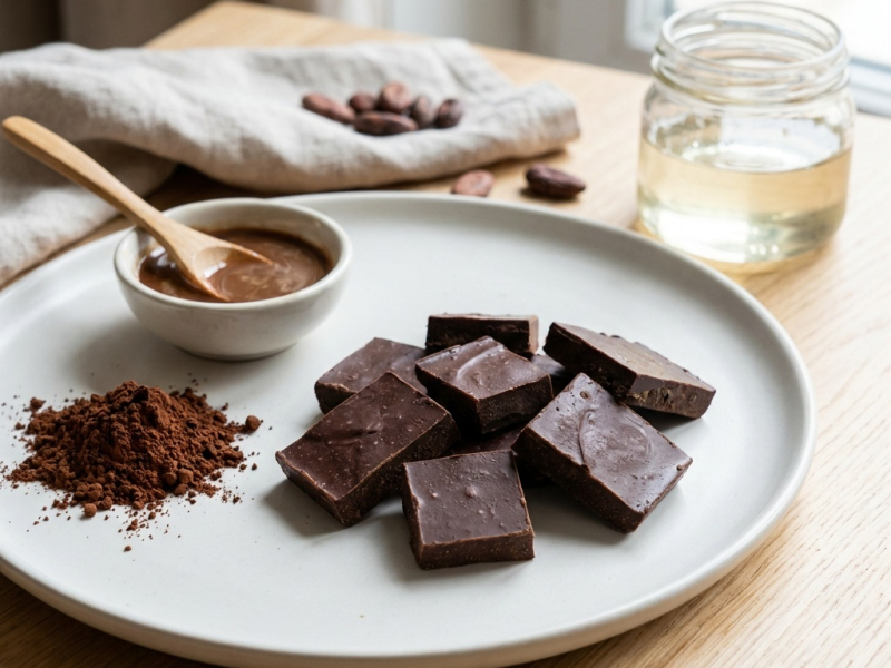 Chocolat cru maison : la recette de base