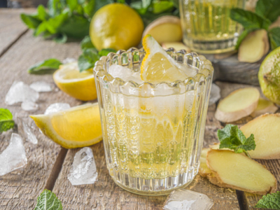 Eau de Gingembre + Citron  Recette Détox aux 6 bienfaits