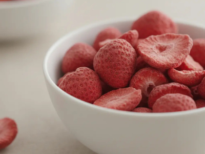 Fragole liofilizzate: l'alternativa sana e gustosa alle caramelle!