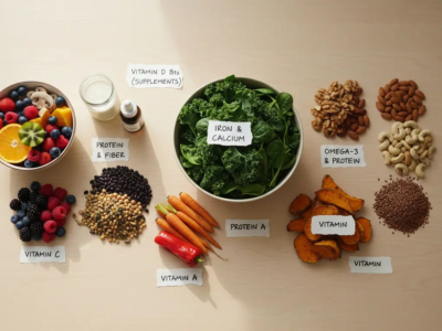 I 10 nutrienti essenziali per i vegani: tabella completa e fonti vegetali
