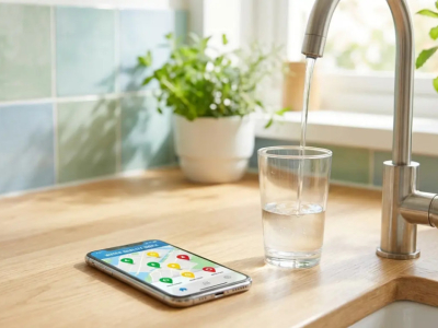 Controlla gratuitamente la qualità dell'acqua del rubinetto di casa tua